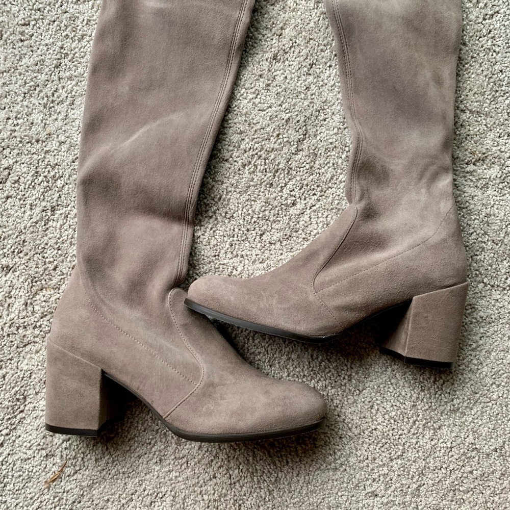 Stuart Weitzman Suede Boot - image 5